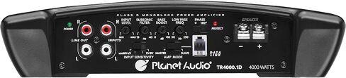 Planet Audio TR3000.1D Class D Car Amplifier - 3000 Watts, 1 Ohm Stable, Digital, Monoblock, Mosfet Power Supply, Great for Subwoofers in Kuwait