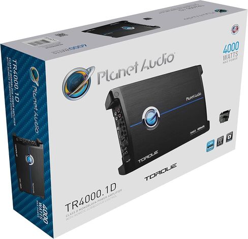 Planet Audio TR3000.1D Class D Car Amplifier - 3000 Watts, 1 Ohm Stable, Digital, Monoblock, Mosfet Power Supply, Great for Subwoofers in Kuwait