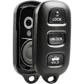 حافظة ووسادة عن بعد للدخول بدون مفتاح من Key Fob تناسب Toyota 1999-2001 Camry / 2003-2008 Corolla / 1998-2003 Sienna / 1999-2003 Solara، مجموعة من 2 in Saudi Arabia