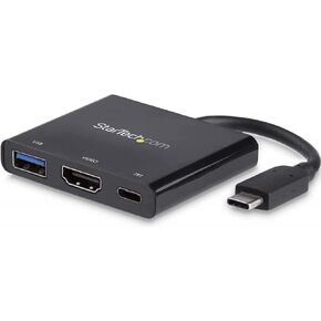 StarTech USB-C VGA Multiport Adapter with USB 3.0 Type-A and Power Delivery in Kuwait