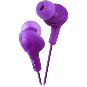 JVC HAFX5W Gumy Plus Inner Ear Headphones (White) in Kuwait