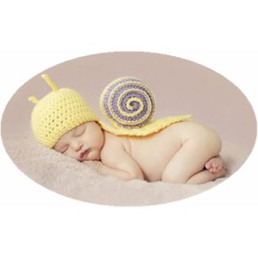 ملابس التصوير الفوتوغرافي لحديثي الولادة للأولاد والبنات والأطفال صور لقطات لطيفة على شكل حلزون كروشيه محبوك in Kuwait