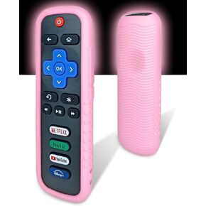 3 Pack Silicone Cover Case for Roku TV Remote in Kuwait
