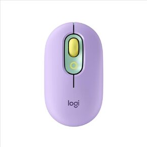 ماوس Logitech POP، ماوس لاسلكي مع رموز تعبيرية قابلة للتخصيص، تقنية SilentTouch، تمرير دقيق/سريع، تصميم مضغوط، بلوتوث، أجهزة متعددة، متوافق مع نظام التشغيل - Daydream Mint (متجدد) in Kuwait