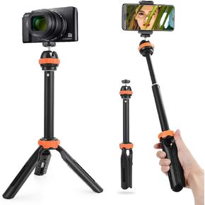 حامل ثلاثي القوائم من فوميتو، عصا سيلفي صغيرة لكاميرات Canon Nikon Sony SLR DSLR وiPhone 11 Pro Max Samsung OnePlus Google in Kuwait