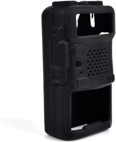 BAOFENG Walkie Talkie Protective Cover Rubber Soft Case (Black) UV-5R UV-5RA UV-5RB UV-5RC UV-5RE in Saudi Arabia