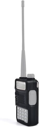 BAOFENG Walkie Talkie Protective Cover Rubber Soft Case (Black) UV-5R UV-5RA UV-5RB UV-5RC UV-5RE in Saudi Arabia