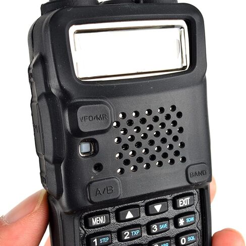 BAOFENG Walkie Talkie Protective Cover Rubber Soft Case (Black) UV-5R UV-5RA UV-5RB UV-5RC UV-5RE in Saudi Arabia
