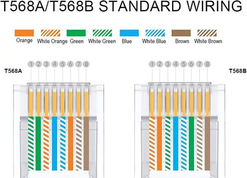 T-Mogur 100 Pack Cat 6 Connector, Cat6 RJ45 Modular Plugs, Cat6 Pass Through Connectors, Ethernet Cable Crimp Connectors Cat6 RJ45 Ends for Solid or Stranded UTP Network Cable, Transparent in Saudi Arabia