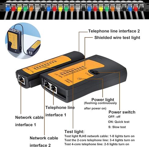مجموعة ادوات اصلاح كيبلات الشبكة ار جيه 45/ار جيه 11/ار جيه 12 من تايواين، مجموعة ادوات تجعيد كيبلات الجوال المحمولة كات 5 وكات 6، 8P4P6P موصلات اختبار الكيبلات، اداة تعرية تجعيد ايثرنت in Kuwait