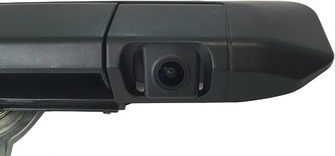 Master Tailgaters Black Tailgate Handle with Backup Camera Replacement for Toyota Tacoma (2005-2015) | IP68 Waterproof | Parking Grid Lines Available | Easy to Install in Saudi Arabia