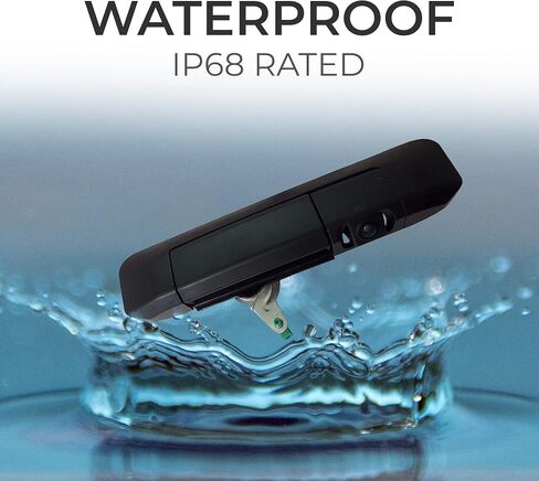 Master Tailgaters Black Tailgate Handle with Backup Camera Replacement for Toyota Tacoma (2005-2015) | IP68 Waterproof | Parking Grid Lines Available | Easy to Install in Saudi Arabia