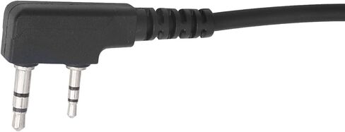 Rataok uv-5r IP65 مقاوم للماء على الكتف ميكروفون مكبر صوت يدوي مع مقبس صوت 3.5 مم متوافق مع Baofeng Kenwood Retivis 2 Pin اتجاهين راديو لاسلكي تخاطب in Kuwait