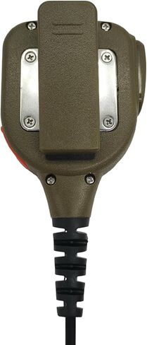 Rataok uv-5r IP65 مقاوم للماء على الكتف ميكروفون مكبر صوت يدوي مع مقبس صوت 3.5 مم متوافق مع Baofeng Kenwood Retivis 2 Pin اتجاهين راديو لاسلكي تخاطب in Kuwait