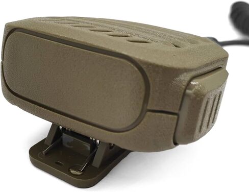 Rataok uv-5r IP65 مقاوم للماء على الكتف ميكروفون مكبر صوت يدوي مع مقبس صوت 3.5 مم متوافق مع Baofeng Kenwood Retivis 2 Pin اتجاهين راديو لاسلكي تخاطب in Kuwait