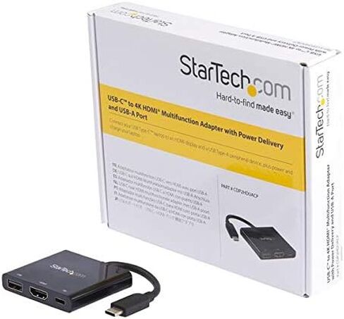 StarTech USB-C VGA Multiport Adapter with USB 3.0 Type-A and Power Delivery in Kuwait