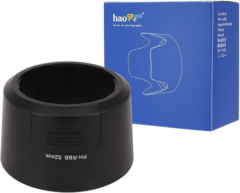 Haoge Bayonet Lens Hood for Pentax DA 50-200mm f4-5.6 ED Lens Replaces Pentax PH-RBB 52mm in Saudi Arabia