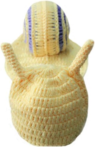 ملابس التصوير الفوتوغرافي لحديثي الولادة للأولاد والبنات والأطفال صور لقطات لطيفة على شكل حلزون كروشيه محبوك in Kuwait