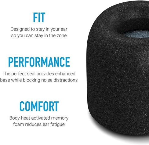 COMPLY SmartCore Sport Pro Premium Universal Memory Foam Noise-Reducing Earbud Tips & Foam Ear Tips in Saudi Arabia