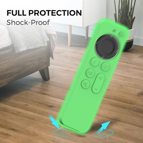 AhaStyle Case Compatible with 2022 Apple TV 4K HD Siri Remote 3rd Generation [AirTag Holder Built in] All Around Cover Apple TV Remote/Siri Remote (2nd) and AirTag (Pink) in Kuwait