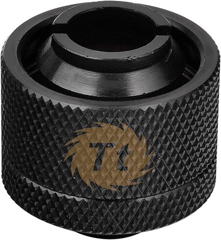 Thermaltake Pacific DIY LCS 1/2" ID x 3/4" OD Compression Fitting Black Cooling CL-W030-CA00BL-A in Saudi Arabia