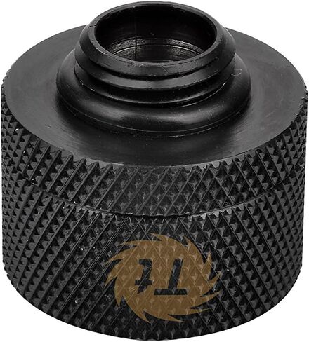 Thermaltake Pacific DIY LCS 1/2" ID x 3/4" OD Compression Fitting Black Cooling CL-W030-CA00BL-A in Saudi Arabia