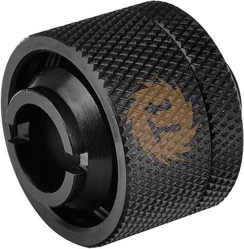 Thermaltake Pacific DIY LCS 1/2" ID x 3/4" OD Compression Fitting Black Cooling CL-W030-CA00BL-A in Saudi Arabia