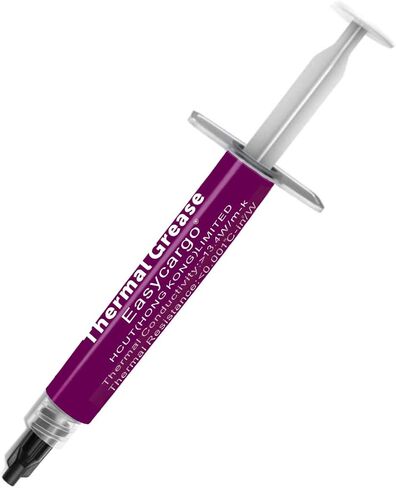 Easycargo 13W/m-k Thermal Compound Paste Kit, High Performance Carbon Thermal Compound Grease for Processor CPU GPU Interface Heatsink - 2 Grams in Saudi Arabia