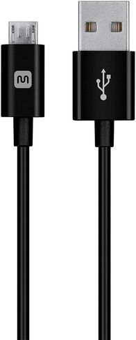 مونو برايس كيبل USB-A الى مايكرو B - 0.5 قدم - اسود، رؤوس موصل من البولي كربونات، 2.4 امبير، 22/30AWG - سلسلة سيليكت in Kuwait