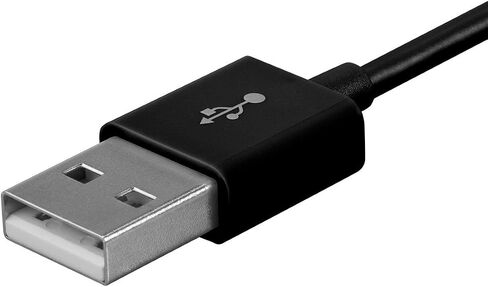 مونو برايس كيبل USB-A الى مايكرو B - 0.5 قدم - اسود، رؤوس موصل من البولي كربونات، 2.4 امبير، 22/30AWG - سلسلة سيليكت in Kuwait