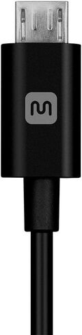مونو برايس كيبل USB-A الى مايكرو B - 0.5 قدم - اسود، رؤوس موصل من البولي كربونات، 2.4 امبير، 22/30AWG - سلسلة سيليكت in Kuwait