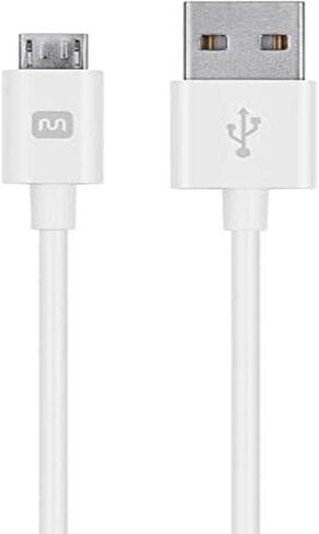 مونو برايس كيبل USB-A الى مايكرو B - 0.5 قدم - اسود، رؤوس موصل من البولي كربونات، 2.4 امبير، 22/30AWG - سلسلة سيليكت in Kuwait