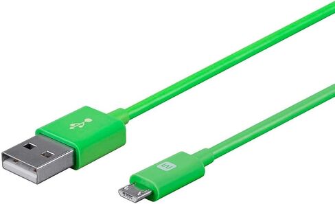مونو برايس كيبل USB-A الى مايكرو B - 0.5 قدم - اسود، رؤوس موصل من البولي كربونات، 2.4 امبير، 22/30AWG - سلسلة سيليكت in Kuwait
