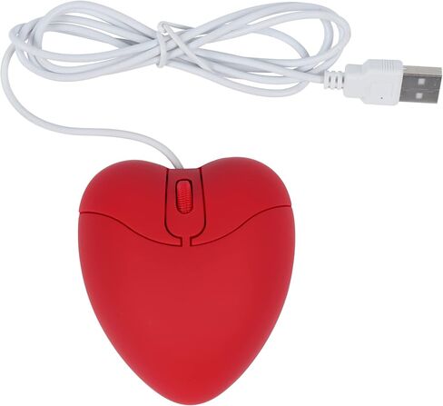 Wired Mouse Cute Fruit Strawberry Mouse Small Size Pocket Silent USB Optical Mini Corded Mouse with 4.59FT Cord 3 Buttons 1200DPI Travel Wired Mouse for PC Laptop Computer NoteBook MacBook Kids Gift in Saudi Arabia