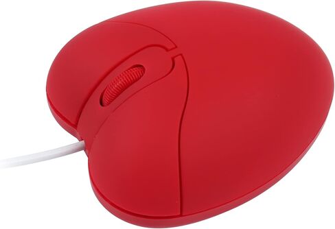 Wired Mouse Cute Fruit Strawberry Mouse Small Size Pocket Silent USB Optical Mini Corded Mouse with 4.59FT Cord 3 Buttons 1200DPI Travel Wired Mouse for PC Laptop Computer NoteBook MacBook Kids Gift in Saudi Arabia