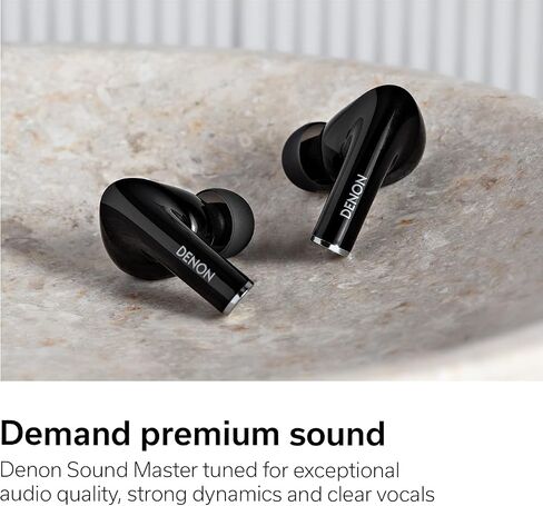 Denon AH-C830NCW Active Noise Cancelling Earbuds, 24-Hr Battery Life, in-Ear Wireless Earphones with (3) Mics, IPX4 Rated Water Resistance, Includes (3) Silicone Ear Tips & USB-C Cable, White in Saudi Arabia
