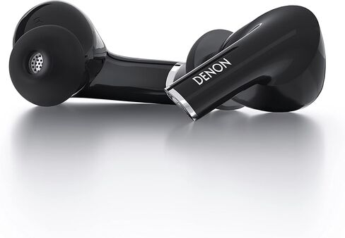 Denon AH-C830NCW Active Noise Cancelling Earbuds, 24-Hr Battery Life, in-Ear Wireless Earphones with (3) Mics, IPX4 Rated Water Resistance, Includes (3) Silicone Ear Tips & USB-C Cable, White in Saudi Arabia