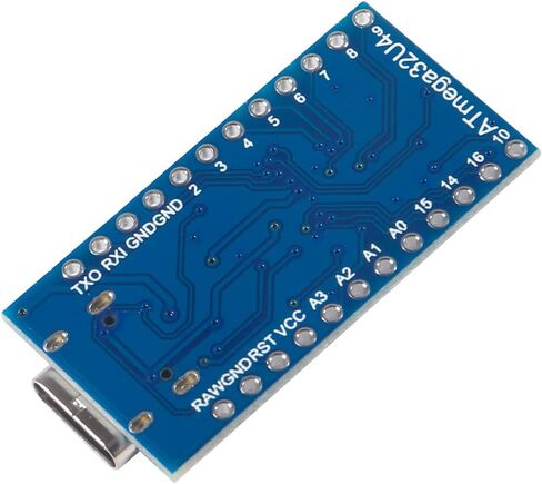 6pcs Pro Micro for Atmega32U4 5V 16MHz Bootloadered IDE Micro USB Pro Micro Development Board Microcontroller Compatible for Pro Micro Serial Connection with arduino Pin Header (Type-C USB) in Kuwait
