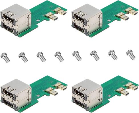 4 ألواح محول HDMI إلى HDMI صغيرة من UCTRONICS لرازبيري بي 4 موديل B in Kuwait