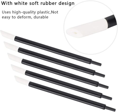 Watch Small Parts Cleaning Brush, Lighter Weight White Soft Rubber DIY Watch Literal Cleaning Tool Multi‑Purpose Clean Swab Kits for Accuracy Instruments in Saudi Arabia