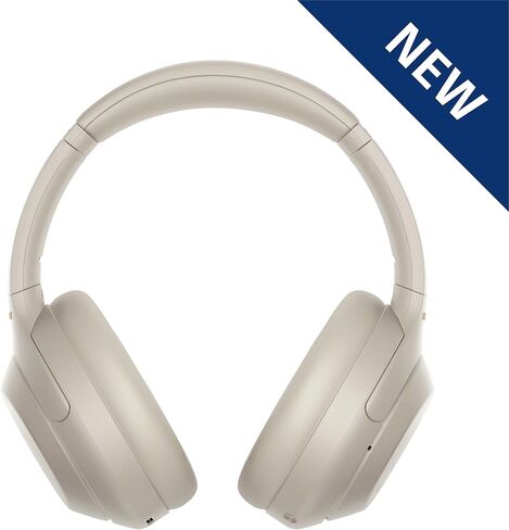 Sony Noise Cancelling Wireless Headphones - 30hr Battery Life - Over Ear Style - Optimised for Alexa and Google Assistant - Built-in mic for Calls - WH-1000XM4S.CE7 - Limited Edition - Silver/Gold in Kuwait