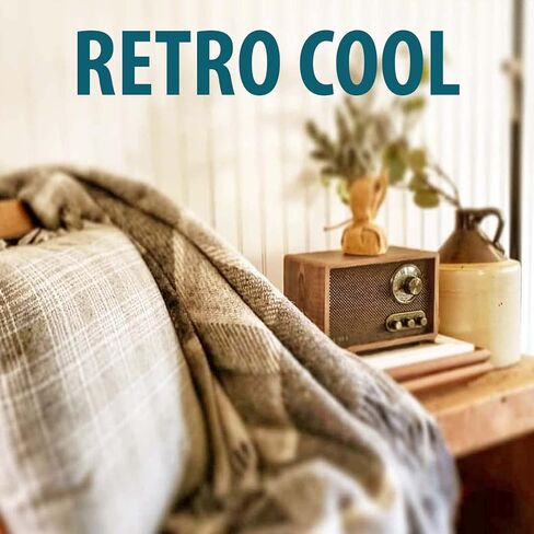 Victrola Willow - Retro Wood Bluetooth Radio, AM/FM - Walnut in Kuwait