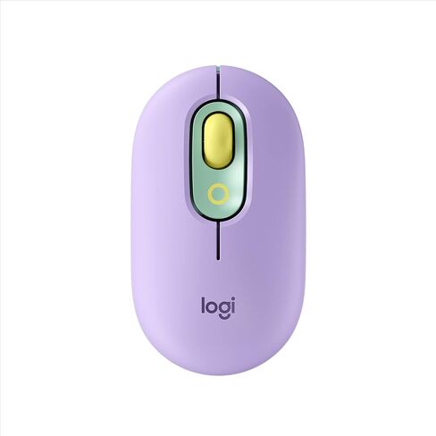 ماوس Logitech POP، ماوس لاسلكي مع رموز تعبيرية قابلة للتخصيص، تقنية SilentTouch، تمرير دقيق/سريع، تصميم مضغوط، بلوتوث، أجهزة متعددة، متوافق مع نظام التشغيل - Daydream Mint (متجدد) in Kuwait