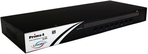 linkskey 8-منفذ USB/ps2 kvm مفتاح 19-inch rackmount 1u 16 Port in Saudi Arabia