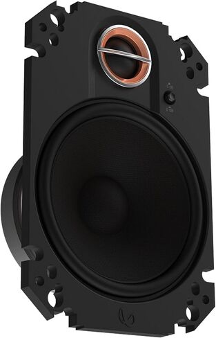 Infinity KAPPA 463XF 4 بوصة × 6 بوصة لوحة صوت للسيارة ثنائية الاتجاه متعددة العناصر / بدون شواية، أسود in Kuwait