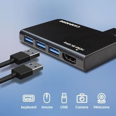 كانمور TY02 USB4 موزع متعدد المنافذ (أسود) in Kuwait