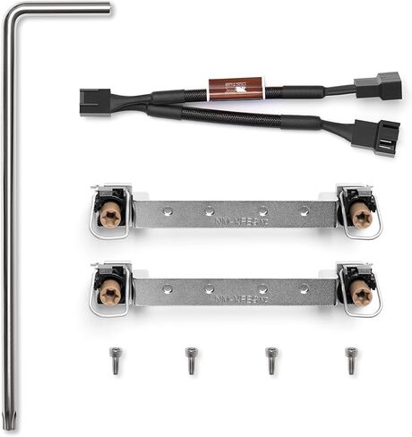 نوكتوا مشتت حراري ممتاز NH-D9 DX-4677 4U لمعالج انتل زيون LGA4677 (بني) in Saudi Arabia