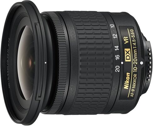 عدسة نيكون AF-P DX NIKKOR مقاس 10-20 مم f/4.5-5.6G VR (متجددة) in Saudi Arabia