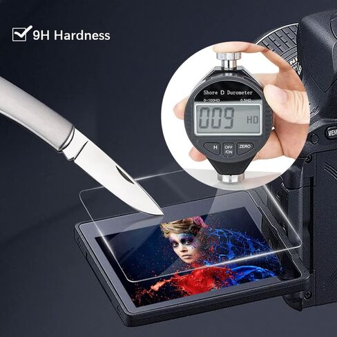 【2 Pack】Glass Screen Protector Film for Fujifilm X-T30II X-S10 X-T30 X-T20 X-T10 X-E3 X-T100, 0.3mm Ultra-Thin Tempered Glass, 9H Hardness, 2.5D Round Edges, Anti-Scrach Anti-Fingerprint Anti-Dust in Kuwait