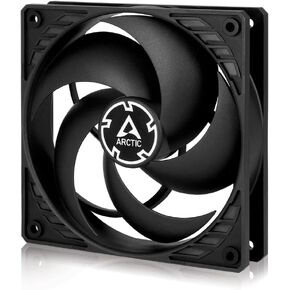 ARCTIC P12 PWM PST CO - 120 mm Case Fan, PWM Sharing Technology (PST), Pressure-optimised, Dual Ball Bearing for Continuous Operation, Computer, 200-1800 RPM (0 RPM <5%) in Saudi Arabia